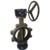 DN200 Lug butterfly valve with pinless structure in C95400 Aluminum bronze disc with worm gear