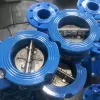 DN50 Ductile Iron wafer butterfly check valve dual plate wafer check valve with CF8M disc