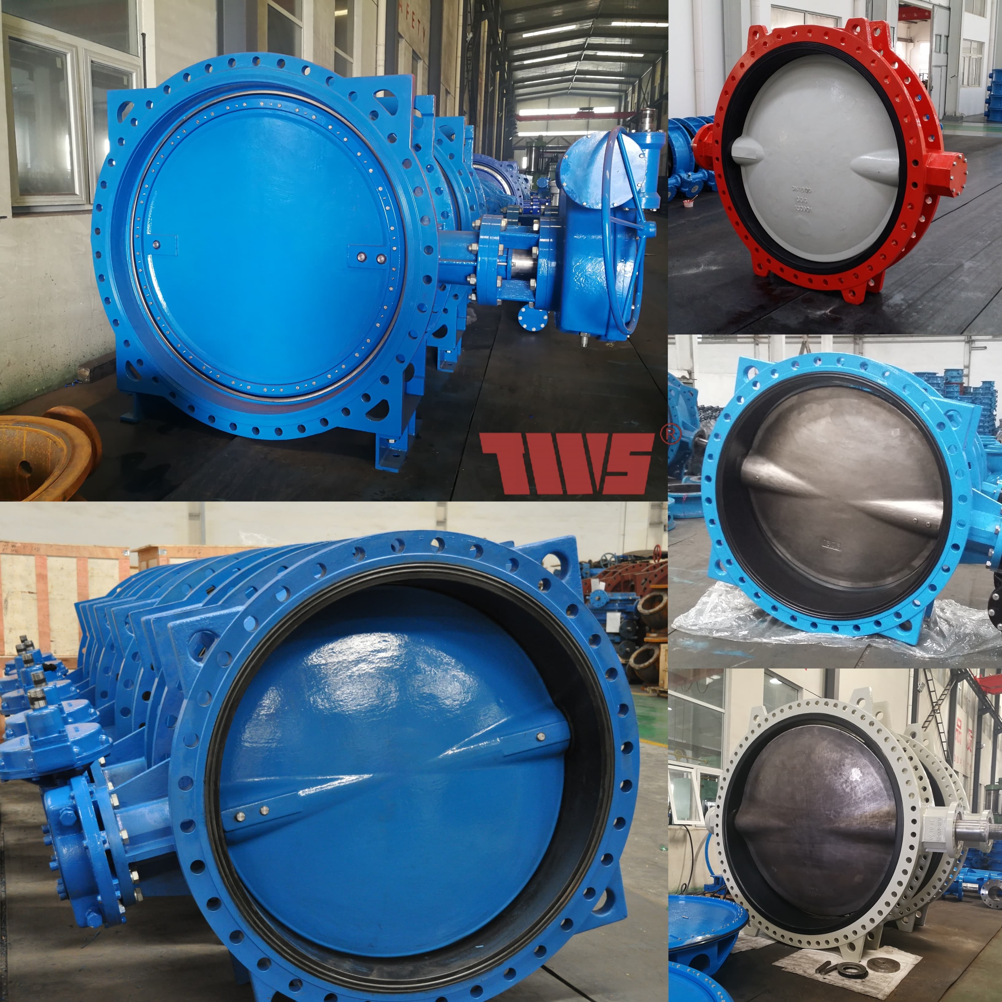 The features of double flanged eccentric butterfly valve