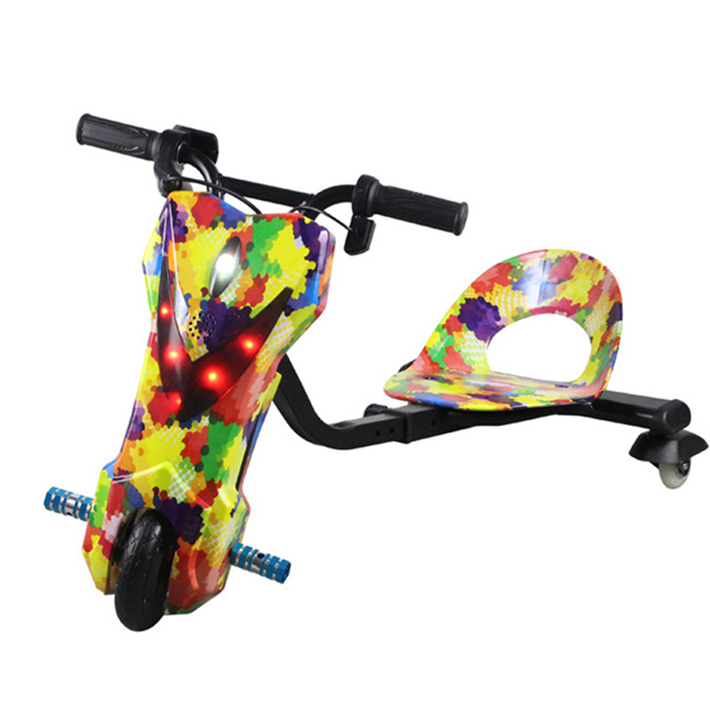 2022 China New Design Drift Flashing Bike - Hot Sale New Two Seat Tricycle Electric Scooter Entertainment Cool Scooter Drift Car – Ta Hang