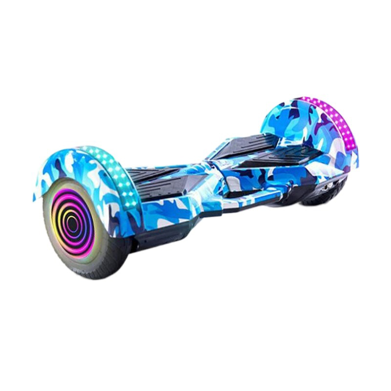 2022 wholesale price Hoverboards Balance - Colorful Lights Self-balancing Children And Adults Two-wheeled Parallel Car With Handles – Ta Hang