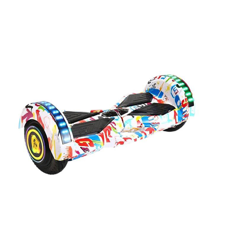 Chinese Professional Blue Tooth Smart Balance Hoverboard - Colorful Lights Self-balancing Children And Adults Two-wheeled Parallel Car With Handles – Ta Hang