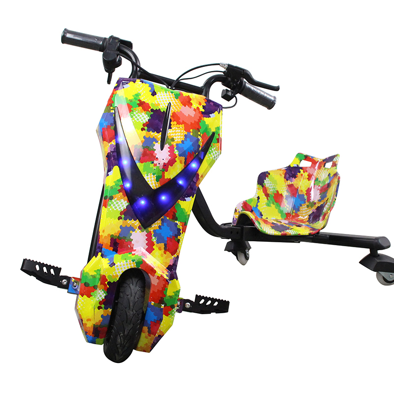 Bottom price Drift Trike Seat For Kids - Factory Supply 3 Wheel Drifting Electric Scooter Drift Car Price – Ta Hang