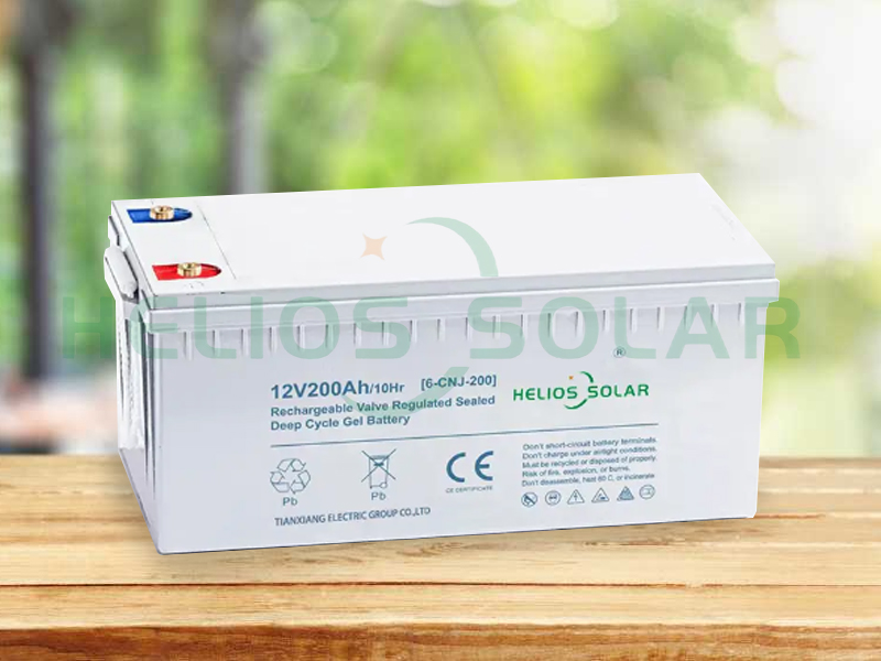 What is the difference between 100ah and 200Ah gel battery?