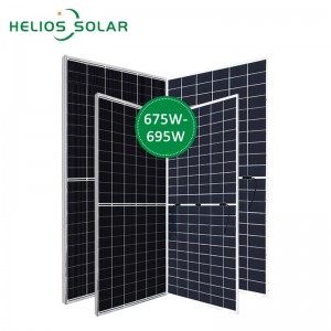675-695W монокристален соларен панел