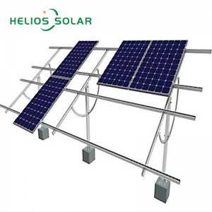 Customized Galvanized Steel Photovoltaic Bracket  Solar Brackets