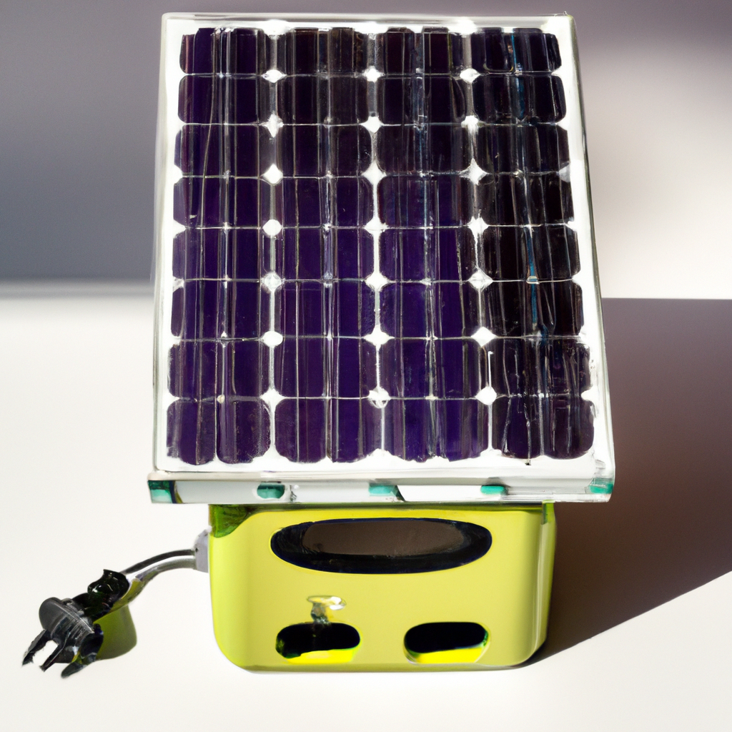 How does a solar generator work?