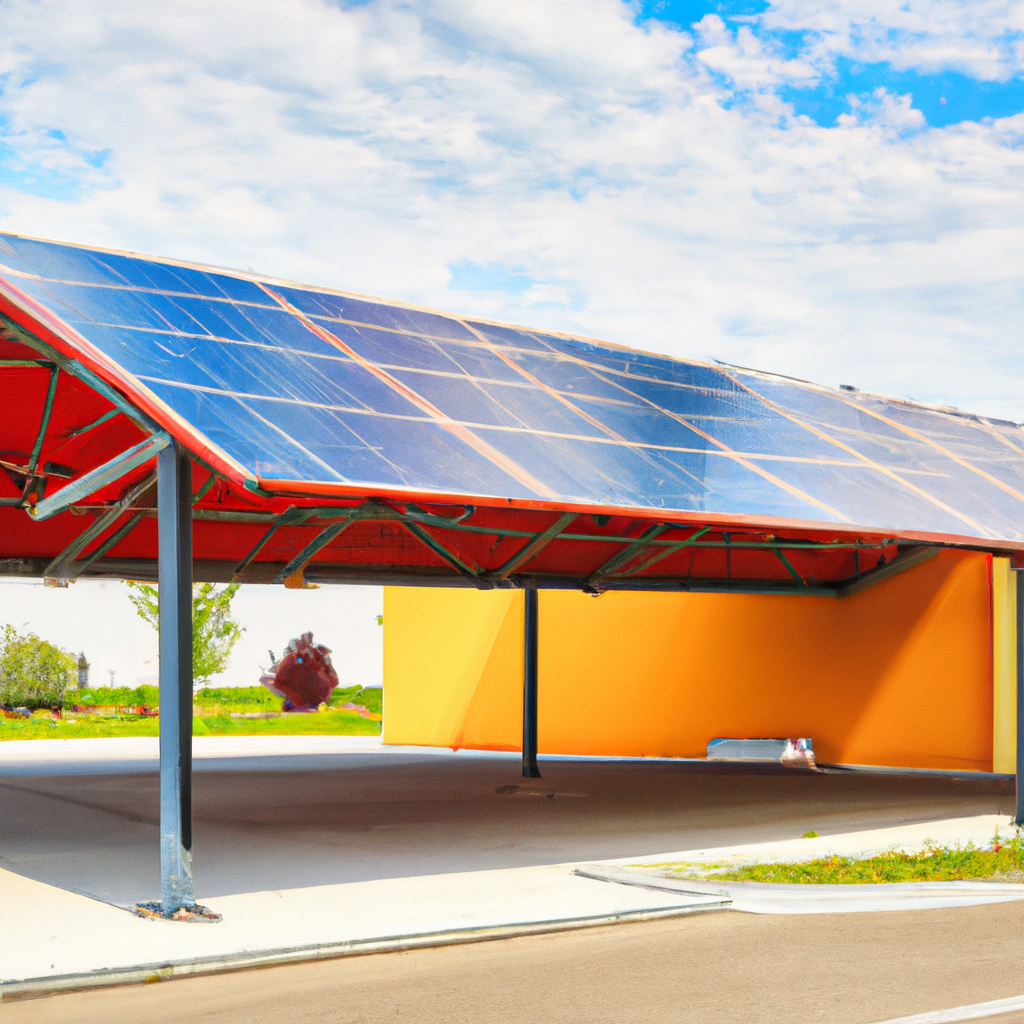What is a solar photovoltaic carport?