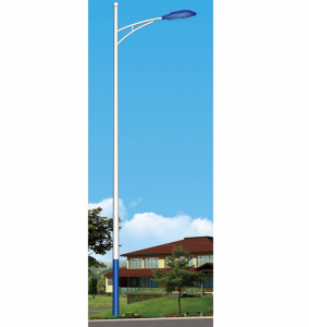 Outdoor street light pole