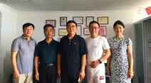 Qingdao Nanshu Taixing Technology Co., Ltd. visited the Chamber of Commerce