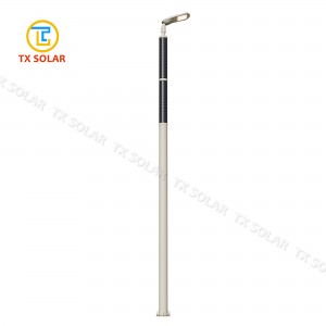 Lampe solaire semi-flexible à charge rapide et haute luminosité