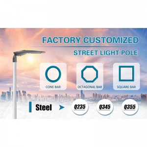 Good quality Decorative Led Street Light Pole - Outdoor lamp pole street light pole Single double arm -Tianxiang