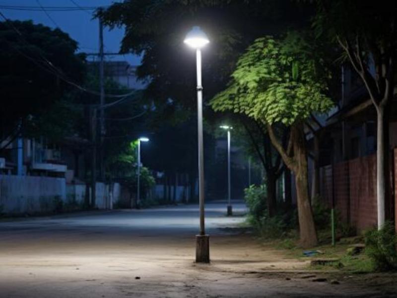 Will residential street lights cause light pollution?