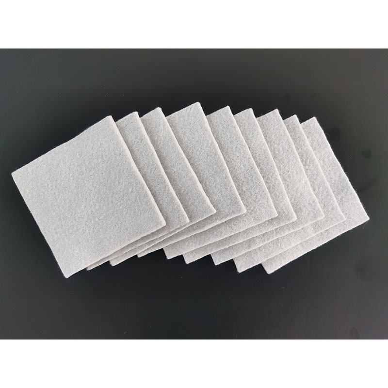 staple fibers needle punched geotextile
