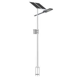 Solarna lampa uliczna o mocy 12 m i mocy 120 W z baterią żelową