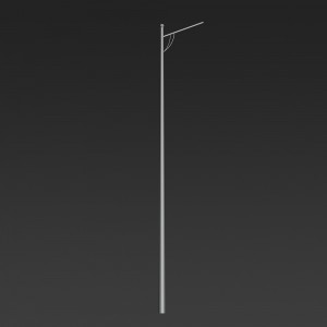 Galvanized Steel Street Light Pole with Factory Price