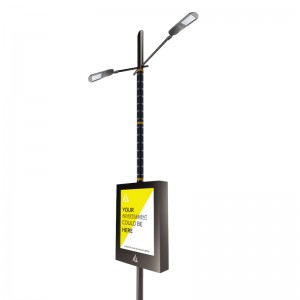 Solar Smart Pole with Billboard