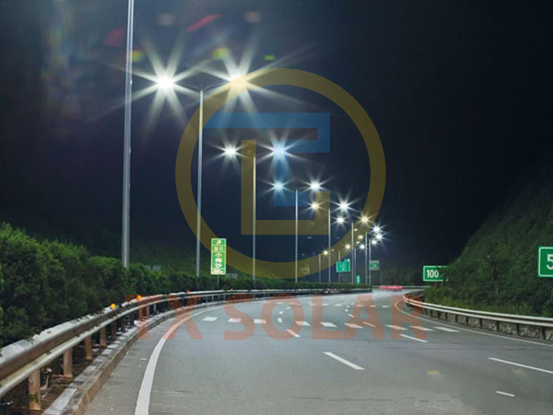 What conditions need to be met for highway lighting?