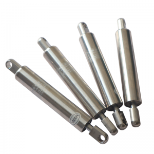 Stainless steel tension gas spring