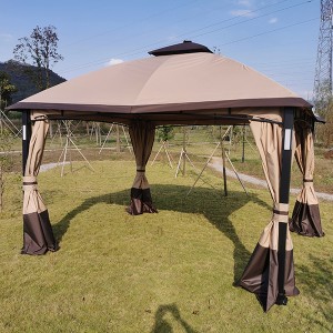 10ft *12ft Outdoor Double Vents Gazebo Tent for...