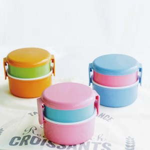 Eco Friendly Bpa Free PP Cutlery Lunch Box Kids Stackable Bento Box Bento Kids Lunch Box For Children
