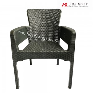 Plastic rattan chair mould 11