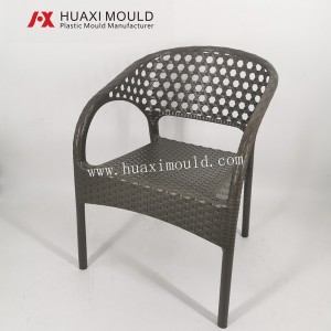 Plastic rattan chair mould 14