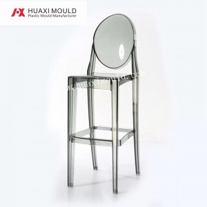 Plastic Modern Heavy Duty Strength Nonbroken Injection Casual Coffee Bar Chair Mould