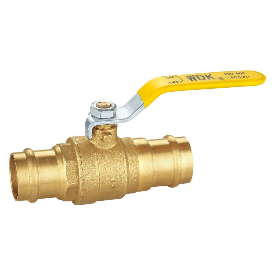 OEM/ODM Manufacturer Low Lead Brass Fitting - Press Ball Valves Two O-Ring – Wandekai