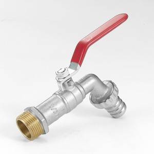 Factory making China High Quality 1/2 Inch Brass Bibcock Valve with for ​European Marke