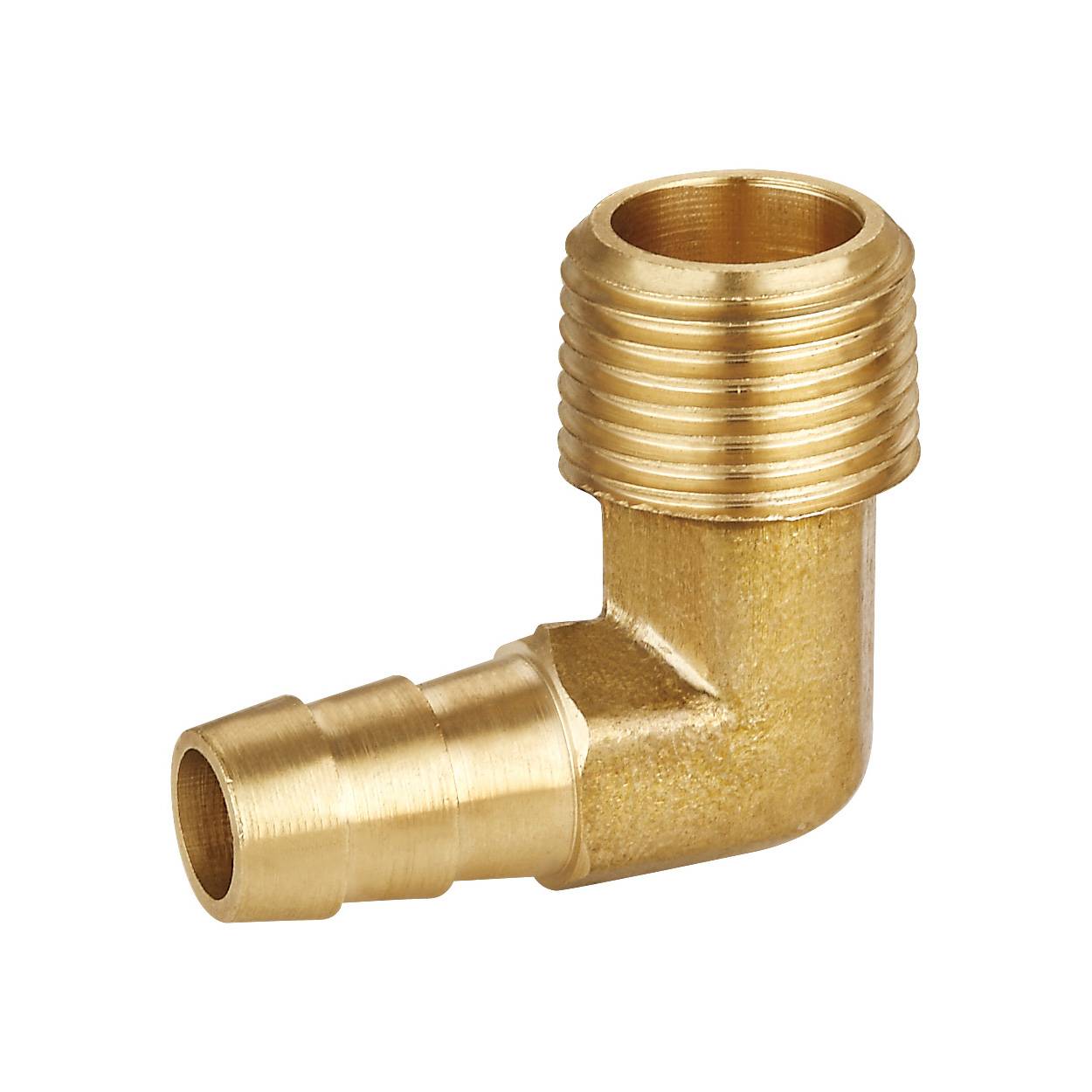 Brass Hose Barb Fitting Elbow