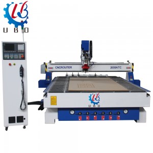 Quality Inspection for China Follow Atc CNC MDF Cutting Engraving Machine Automatic Tool Changer Carving Woodworking Furniture Door Making CNC Router Price