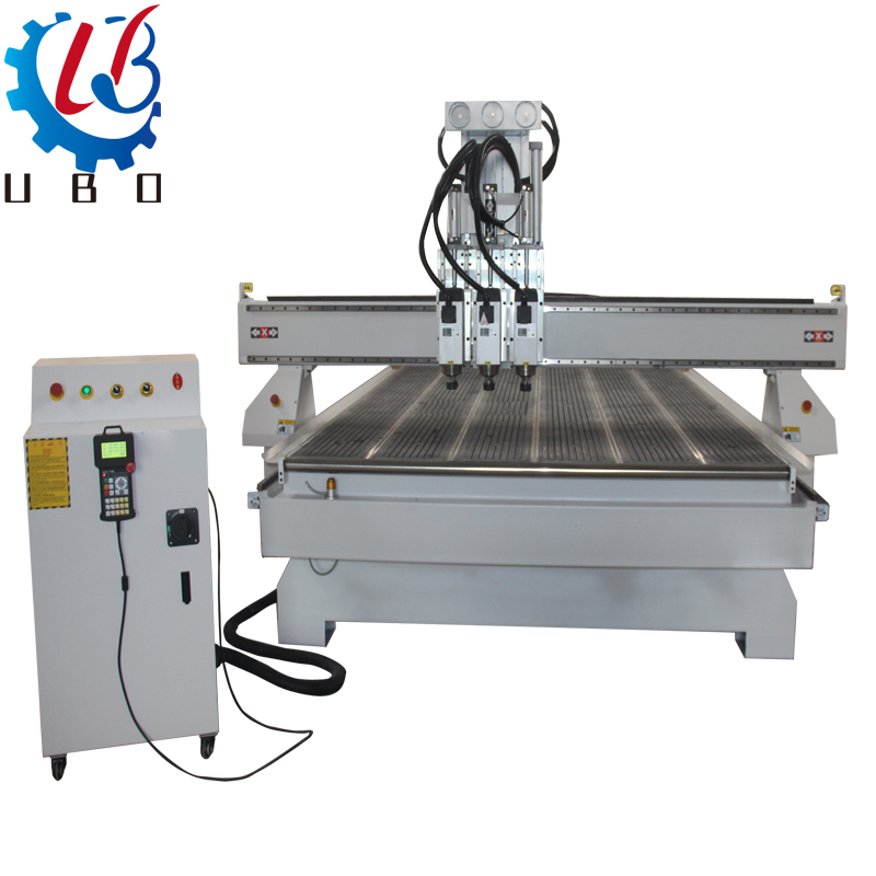 New Arrival China China Cnc Router Metal Engraver - Multi Heads Pneumatic 1325  Pneumatic Atc Woodworking Cnc Router Tools Changer Wood Cutter Machine  – UBO