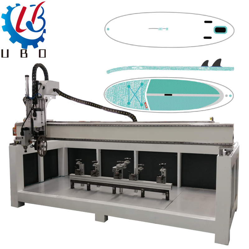 OEM manufacturer Multi Spindle Cnc Router - Cnc surfboard shaping machine cnc router milling drilling machine for surboard maker  – UBO