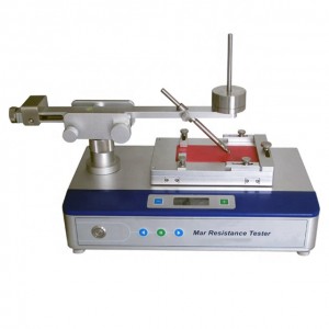 UP-6015 أداة معامل الاحتكاك العالمي، آلة مقاومة الخدش، جهاز اختبار مقاومة مارس