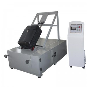 QB Luggage Testing Equipment Roll Wheel Type Bags Vibration And Abrasion Tester bump drop drop test machine
