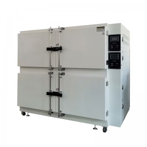 Termostato de secado termostático de vulcanización secundaria de resina de 350 grados para laboratorio de aire caliente a pie en el horno de alta temperatura