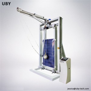 Testador de impacto de saco de tiro, módulo fotovoltaico up-3009, máquina de teste de impacto de vidro temperado, teste de impacto de vidro temperado
