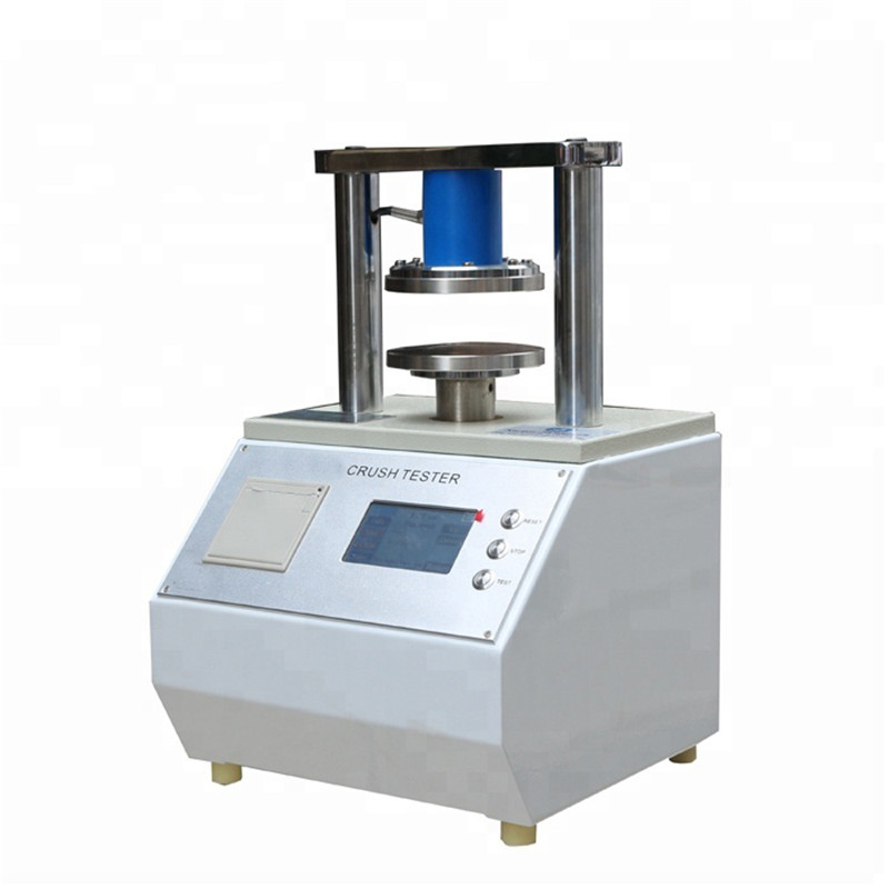 Máquina de testes de compressão automática UP-6000, testador de esmagamento de papel RCT ECT, testador de esmagamento de borda de compressão de anel para tubo de papel