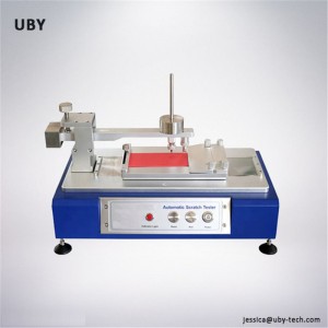 UP-6009 ISO1518 outomatiese kraptoetser-toetsmasjientoerusting vir bedekkings en verf