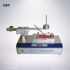 UP-6015 Instrumento universal de coeficiente de fricción, Máquina de resistencia a rayones por frotamiento, Probador de resistencia Mar