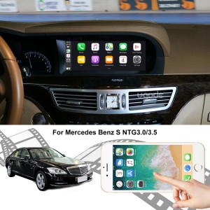 Mercedes Benz S W211 Android Screen Display Upgrade Apple Carplay