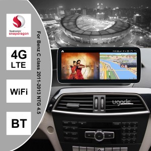 Mercedes Benz W204 S204 Android Screen Autoradio CarPlay