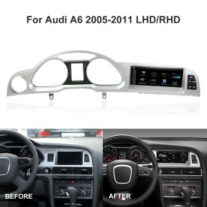 奥迪 A6 2005-2011 原创风格 Android 显示屏 Autoradio CarPlay
