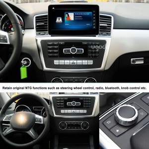 奔驰ML GL W166 X166安卓屏幕显示升级苹果Carplay