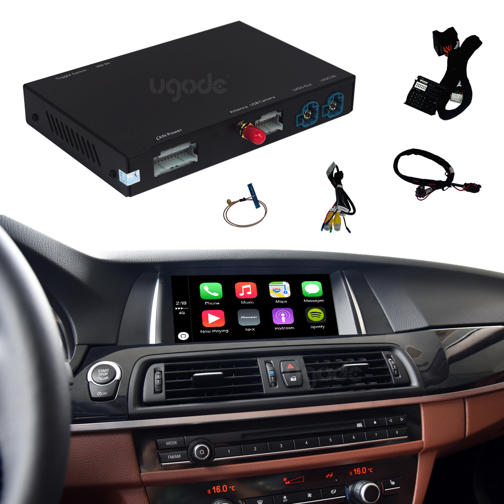 PANGOLIN Wireless CarPlay for BMW NBT System, with Android Auto Retrofit  Interface, iOS AirPlay Mirror Function