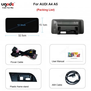 AUDI A4 A5 2009-2016 year Apple CarPlay Android Auto Display Monitor Upgrade Autoradio Stereo
