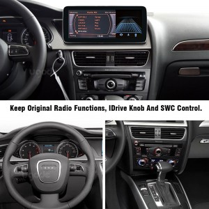 AUDI A4 A5 2009-2016 year Apple CarPlay Android Auto Display Monitor Upgrade Autoradio Stereo