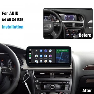 AUDI A4 A5 2009-2016 year Apple CarPlay Android Auto Display Monitor Upgrade Autoradio Stereo