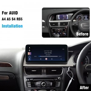 AUDI A4 A5 2009-2016 year Apple CarPlay Android Auto Display Monitor Upgrade Autoradio Stereo